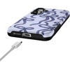 image:imageCasely Galaxy S25 Case  Pura Vida  Coastal Checkers  Bold Protective Design  Compatible with MagSafeLove Me Knot  Blue Bow