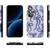 image:imageCasely Galaxy S25 Case  Pura Vida  Coastal Checkers  Bold Protective Design  Compatible with MagSafeLove Me Knot  Blue Bow