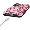 image:imageCasely Galaxy S25 Case  Pura Vida  Coastal Checkers  Bold Protective Design  Compatible with MagSafeLove Me Knot  Mauve Bow