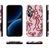 image:imageCasely Galaxy S25 Case  Pura Vida  Coastal Checkers  Bold Protective Design  Compatible with MagSafeLove Me Knot  Mauve Bow