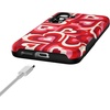 image:imageCasely Galaxy S25 Case  Pura Vida  Coastal Checkers  Bold Protective Design  Compatible with MagSafeLove Song Remix  Ombre Hearts