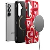 image:imageCasely Galaxy S25 Case  Pura Vida  Coastal Checkers  Bold Protective Design  Compatible with MagSafeLove Song Remix  Ombre Hearts