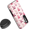 image:imageCasely Galaxy S25 Case  Pura Vida  Coastal Checkers  Bold Protective Design  Compatible with MagSafeLover Girlie  Pink Bows