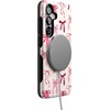 image:imageCasely Galaxy S25 Case  Pura Vida  Coastal Checkers  Bold Protective Design  Compatible with MagSafeLover Girlie  Pink Bows