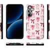 image:imageCasely Galaxy S25 Case  Pura Vida  Coastal Checkers  Bold Protective Design  Compatible with MagSafeLover Girlie  Pink Bows