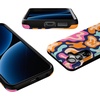 image:imageCasely Galaxy S25 Case  Pura Vida  Coastal Checkers  Bold Protective Design  Compatible with MagSafeMidnight Color Splash  Abstract Retro