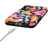 image:imageCasely Galaxy S25 Case  Pura Vida  Coastal Checkers  Bold Protective Design  Compatible with MagSafeMidnight Color Splash  Abstract Retro