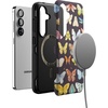 image:imageCasely Galaxy S25 Case  Pura Vida  Coastal Checkers  Bold Protective Design  Compatible with MagSafeMidnight Monarch  Jenna Palek x Casely