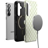 image:imageCasely Galaxy S25 Case  Pura Vida  Coastal Checkers  Bold Protective Design  Compatible with MagSafeMint Lattice  Sunday Best