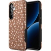 image:imageCasely Galaxy S25 Case  Pura Vida  Coastal Checkers  Bold Protective Design  Compatible with MagSafeMocha Meadow  Tiny Flowers