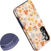image:imageCasely Galaxy S25 Case  Pura Vida  Coastal Checkers  Bold Protective Design  Compatible with MagSafeMushroom Magic  Retro Floral