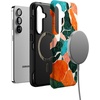 image:imageCasely Galaxy S25 Case  Pura Vida  Coastal Checkers  Bold Protective Design  Compatible with MagSafeOf Quartz  Sculpted Marble