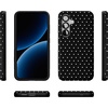 image:imageCasely Galaxy S25 Case  Pura Vida  Coastal Checkers  Bold Protective Design  Compatible with MagSafeOn the Dot  Black Polka Dot