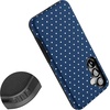 image:imageCasely Galaxy S25 Case  Pura Vida  Coastal Checkers  Bold Protective Design  Compatible with MagSafeOn the Dot  Navy Polka Dot