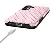 image:imageCasely Galaxy S25 Case  Pura Vida  Coastal Checkers  Bold Protective Design  Compatible with MagSafeOn the Dot  Pink  Brown Polka Dot