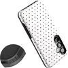 image:imageCasely Galaxy S25 Case  Pura Vida  Coastal Checkers  Bold Protective Design  Compatible with MagSafeOn the Dot  White Polka Dot