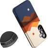 image:imageCasely Galaxy S25 Case  Pura Vida  Coastal Checkers  Bold Protective Design  Compatible with MagSafeOpposites Attract  Day  Night Mountains