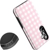 image:imageCasely Galaxy S25 Case  Pura Vida  Coastal Checkers  Bold Protective Design  Compatible with MagSafePink Plaid  Sunday Best