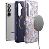 image:imageCasely Galaxy S25 Case  Pura Vida  Coastal Checkers  Bold Protective Design  Compatible with MagSafePoppy Meadows  Pastel Floral