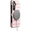 image:imageCasely Galaxy S25 Case  Pura Vida  Coastal Checkers  Bold Protective Design  Compatible with MagSafeQueen of Diamonds  Pink Watercolor