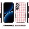 image:imageCasely Galaxy S25 Case  Pura Vida  Coastal Checkers  Bold Protective Design  Compatible with MagSafeQueen of Diamonds  Pink Watercolor