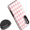image:imageCasely Galaxy S25 Case  Pura Vida  Coastal Checkers  Bold Protective Design  Compatible with MagSafeQueen of Diamonds  Pink Watercolor