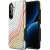 image:imageCasely Galaxy S25 Case  Pura Vida  Coastal Checkers  Bold Protective Design  Compatible with MagSafeRide The Wave  Pastel Rainbow Lined