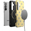 image:imageCasely Galaxy S25 Case  Pura Vida  Coastal Checkers  Bold Protective Design  Compatible with MagSafeShine Bright  Butter Yellow Stars