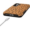 image:imageCasely Galaxy S25 Case  Pura Vida  Coastal Checkers  Bold Protective Design  Compatible with MagSafeSpot On  Dotted Animal Print