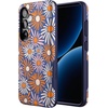 image:imageCasely Galaxy S25 Case  Pura Vida  Coastal Checkers  Bold Protective Design  Compatible with MagSafeSpring Forward  Daisy Floral