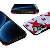 image:imageCasely Galaxy S25 Case  Pura Vida  Coastal Checkers  Bold Protective Design  Compatible with MagSafeStars Align  Blue  Red Stars