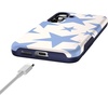 image:imageCasely Galaxy S25 Case  Pura Vida  Coastal Checkers  Bold Protective Design  Compatible with MagSafeStars Align  Blue  White Stars