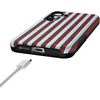 image:imageCasely Galaxy S25 Case  Pura Vida  Coastal Checkers  Bold Protective Design  Compatible with MagSafeSunday in Brooklyn  Blue Stripes