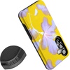 image:imageCasely Galaxy S25 Case  Pura Vida  Coastal Checkers  Bold Protective Design  Compatible with MagSafeSunwashed Painted Floral  Hibiscus Haze