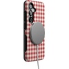 image:imageCasely Galaxy S25 Case  Pura Vida  Coastal Checkers  Bold Protective Design  Compatible with MagSafeSweet Jam  Red Gingham