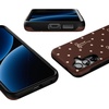 image:imageCasely Galaxy S25 Case  Pura Vida  Coastal Checkers  Bold Protective Design  Compatible with MagSafeTeddy Bows  Brown Polka Dot