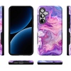 image:imageCasely Galaxy S25 Case  Pura Vida  Coastal Checkers  Bold Protective Design  Compatible with MagSafeTie Dying Over You  Purple Marble