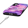 image:imageCasely Galaxy S25 Case  Pura Vida  Coastal Checkers  Bold Protective Design  Compatible with MagSafeTie Dying Over You  Purple Marble