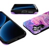 image:imageCasely Galaxy S25 Case  Pura Vida  Coastal Checkers  Bold Protective Design  Compatible with MagSafeTie Dying Over You  Purple Marble