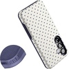 image:imageCasely Galaxy S25 Case  Pura Vida  Coastal Checkers  Bold Protective Design  Compatible with MagSafeTiny Stars  Blue  White