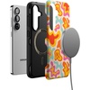 image:imageCasely Galaxy S25 Case  Pura Vida  Coastal Checkers  Bold Protective Design  Compatible with MagSafeTropical Color Splash  Abstract Retro