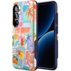 image:imageCasely Galaxy S25 Case  Pura Vida  Coastal Checkers  Bold Protective Design  Compatible with MagSafeTropical Heat  Beachy Collage