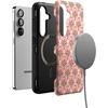 image:imageCasely Galaxy S25 Case  Pura Vida  Coastal Checkers  Bold Protective Design  Compatible with MagSafeTulip Tapestry  Jenna Palek x Casely