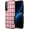 image:imageCasely Galaxy S25 Case  Pura Vida  Coastal Checkers  Bold Protective Design  Compatible with MagSafeUptown Gridlock  Pink Checkerboard