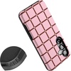 image:imageCasely Galaxy S25 Case  Pura Vida  Coastal Checkers  Bold Protective Design  Compatible with MagSafeUptown Gridlock  Pink Checkerboard
