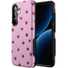 image:imageCasely Galaxy S25 Case  Pura Vida  Coastal Checkers  Bold Protective Design  Compatible with MagSafeVery Cherry  Painted Cherries