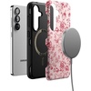 image:imageCasely Galaxy S25 Case  Pura Vida  Coastal Checkers  Bold Protective Design  Compatible with MagSafeVintage Belle  Floral Toile