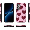 image:imageCasely Galaxy S25 Case  Pura Vida  Coastal Checkers  Bold Protective Design  Compatible with MagSafeWhole Lotta Love  Plum Hearts