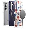 image:imageCasely Galaxy S25 Plus Case  Chateau Pups  French Dog  Bold Protective Design  Compatible with MagSafeAmerican Girlie  Red White  Blue Bows