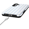 image:imageCasely Galaxy S25 Plus Case  Chateau Pups  French Dog  Bold Protective Design  Compatible with MagSafeBlue Stripes  Sunday Best